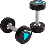 Livepro Premium Urethane Dumbbells LP8000 2x40 кг