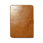 Zenus Lettering Diary Brown for Samsung Galaxy Note 10.1 (2014)
