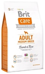 Brit (3 кг) Care Adult Medium Breed Lamb & Rice