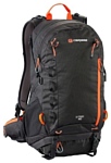 Caribee X-Trek 40 black (black/blood orange) Caribee X-Trek 40 black (black/blood orange)
