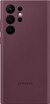 Samsung Silicone Cover для S22 Ultra (бургунди)