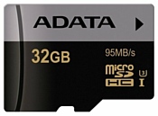 ADATA Premier Pro microSDHC Class 10 UHS-I U3 32GB + SD adapter