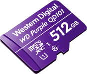 WD Purple SC QD101 microSDXC WDD512G1P0C 512GB