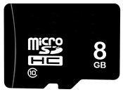 Dicom microSDHC Class 10 8GB + SD adapter