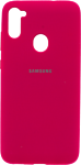 EXPERTS Original Tpu для Samsung Galaxy A11/M11 с LOGO (неоново-розовый)