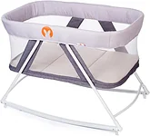 Babyhit Rocking Crib (light grey)