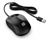 HP Wired Mouse 1000 4QM14AA black USB