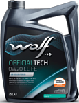 Wolf OfficialTech 0W-20 LL FE 5л