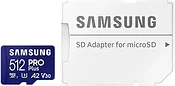 Samsung PRO Plus microSDXC 512GB MB-MD512SA/EU (с адаптером)