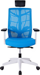 Chair Meister Nature II Slider 3D (белая крестовина, голубой)