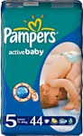 Pampers Active Baby 5 Junior (11-25 кг) Value Pack (44 шт)