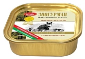 Зоогурман Мясное ассорти для кошек Говядина с печенью (0.300 кг) 1 шт.