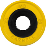 MB Barbell Евро-классик 51 мм (1x1.25 кг, желтый)