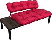 M-Group Дачный со столиком 12160606 (красная подушка)