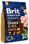 Brit (3 кг) Premium by Nature Senior S+M