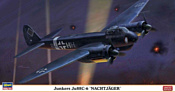Hasegawa Истребитель-бомбардировщик Junkers JU88C-6 Nacht Jager