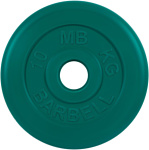 MB Barbell Стандарт 51 мм (1x10 кг, зеленый)