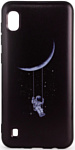 Case Print для Samsung Galaxy A10 (астронавт на луне)