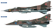 Hasegawa Истребитель Mikoyan-23 & Mikoyan-27 Flogger Combo (2 kits)