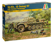 Italeri 6561 Полугусеничный тягач Sd. Kfz.10 Demag D7