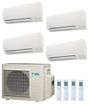 Daikin FTXS20K + FTXS25K x 2 + FTXS50K / 4MXS80E