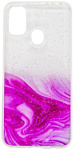 EXPERTS Aquarelle для Huawei Y8p (ярко-розовый)