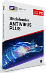 Bitdefender Antivirus Plus 2019 Home (3 ПК, 2 года, полная версия)