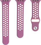 Evolution AW44-SP01 для Apple Watch 42/44 мм (light purple/bright pink)