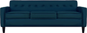 Brioli Берн трехместный (экокожа, L18 синий)
