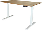 ErgoSmart Electric Desk (дуб натуральный/белый)