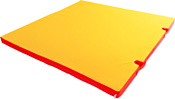 Формула здоровья С вырезом под стойки 1x1x0.1м (красный/желтый)