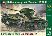ARK models AK 35017 Английский танк «Валентайн» IV