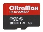 OltraMax microSDHC Class 10 UHS-3 95MB/s 16GB + SD adapter