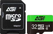 AGI TF138 microSDHC AGI032GU1TF138 32GB (с адаптером)