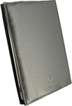 Tuff-Luv Slim Book-Style leather case - Graphite (A7_24)