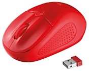 Trust Primo Wireless Mouse Red USB