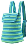 ZIPIT Zipper Backpack Turquoise & Green