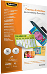 Fellowes Creative Collection Laminating Pouches, А4, А5, 10x15, 50 л