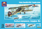 ARK models AK 72013 Английский палубный торпедоносец Фэйри «Свордфиш» Mk.I