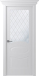 Belwooddoors Элина 80 см (стекло, эмаль, белый/мателюкс 39)