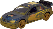 Kinsmart Subaru Impreza WRC 2007 Muddy KT5328WY (в ассортименте)