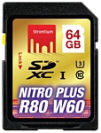 Strontium NITRO PLUS SDXC Class 10 UHS-I U3 64GB