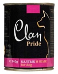 CLAN (0.34 кг) 6 шт. Pride Калтык и язык для собак