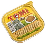 ToMi (0.1 кг) 1 шт. Ламистер для кошек птица с печенью