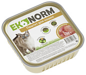 Ekonorm (0.1 кг) 1 шт. Паштет с индейкой и потрошками