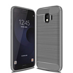 Case Brushed Line для Samsung Galaxy J4 (серый)