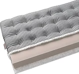 Mr. Mattress Natsu Black 90x200 (с липучками)