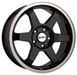 Disla JDM 7.5x17/5x112 D72.6 ET35 Black Diamond