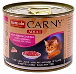 Animonda Carny Adult для кошек с мультимясным коктейлем (0.2 кг) 12 шт.