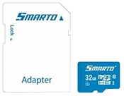 Smarto microSDHC Class 10 UHS-I U1 32GB + SD adapter